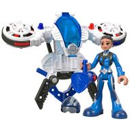 Fisher-Price Rescue Heroes Sky Justice & Hover Pack, Figure & Accessories Set