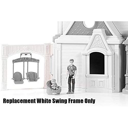  Fisher-Price Replacement Parts Dollhouse ~ Loving Family Dollhouse | BFR48 ~ Replacement White Swing Frame