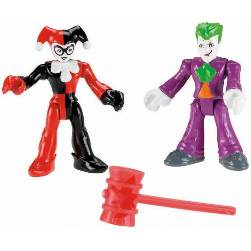  Fisher-Price Imaginext DC Super Friends, Joker & Harley Quinn