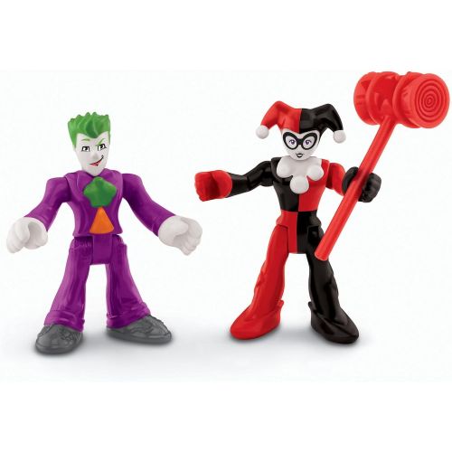  Fisher-Price Imaginext DC Super Friends, Joker & Harley Quinn