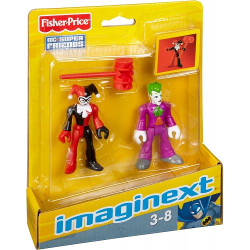  Fisher-Price Imaginext DC Super Friends, Joker & Harley Quinn