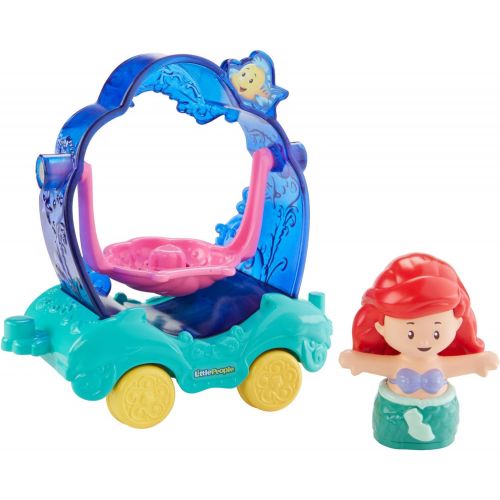  Fisher-Price Little People Disney Princess, Parade Ariel & Flounders Float