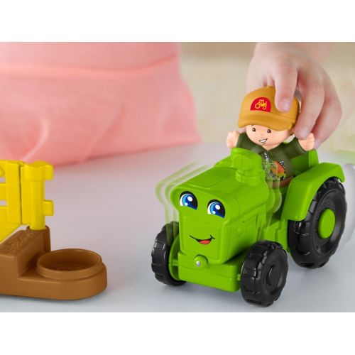  Fisher-Price Little People Vehicle Tractor, Small