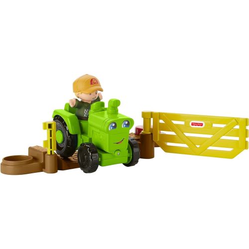  Fisher-Price Little People Vehicle Tractor, Small