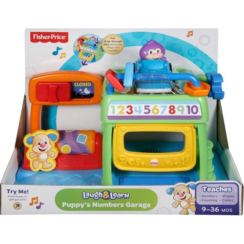  Fisher-Price Laugh & Learn Puppys Numbers Garage