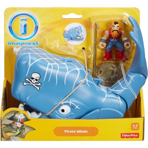  Fisher-Price Imaginext Pirate Whale