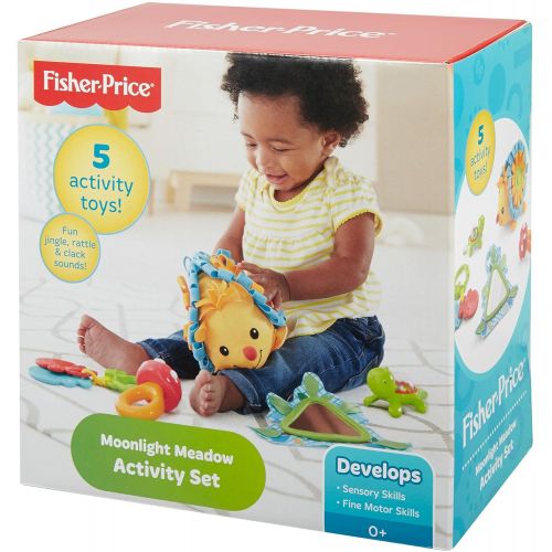  Fisher-Price Moonlight Meadow Activity Set, 5 Pack [Amazon Exclusive]