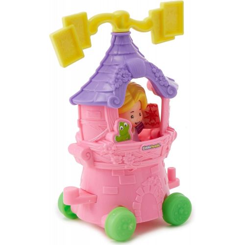  Fisher-Price Little People Disney Princess, Parade Rapunzel & Pascals Float