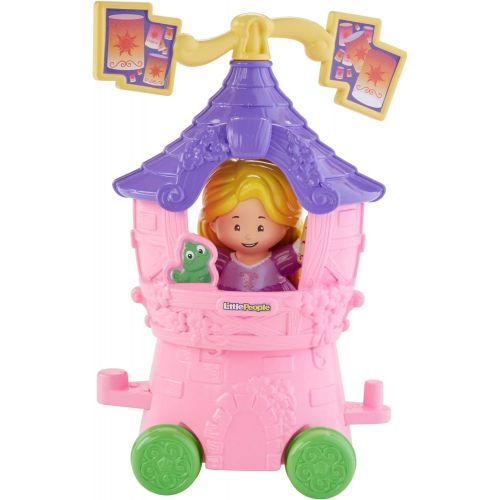  Fisher-Price Little People Disney Princess, Parade Rapunzel & Pascals Float