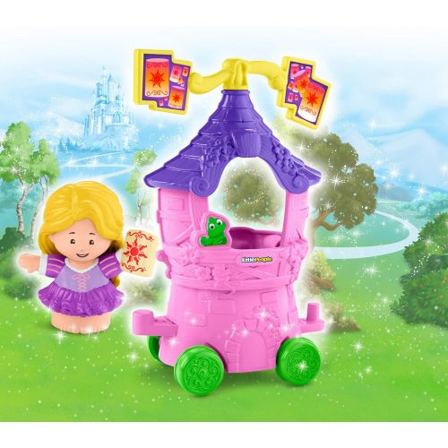  Fisher-Price Little People Disney Princess, Parade Rapunzel & Pascals Float