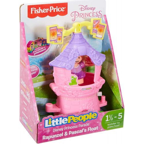  Fisher-Price Little People Disney Princess, Parade Rapunzel & Pascals Float