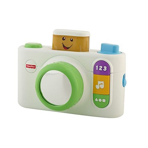  Fisher-Price Laugh & Learn Click n Learn Camera, White