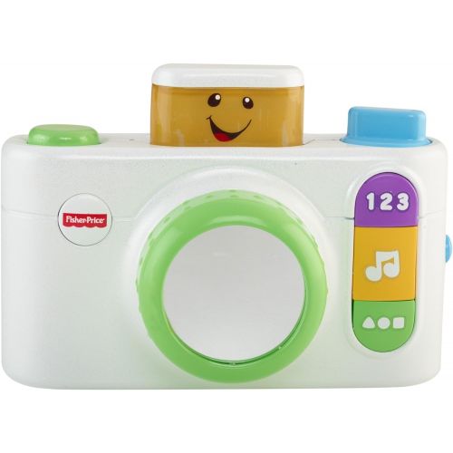  Fisher-Price Laugh & Learn Click n Learn Camera, White