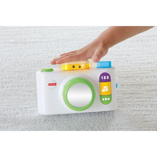  Fisher-Price Laugh & Learn Click n Learn Camera, White