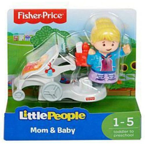  Fisher-Price Little People Mom & Baby Figures