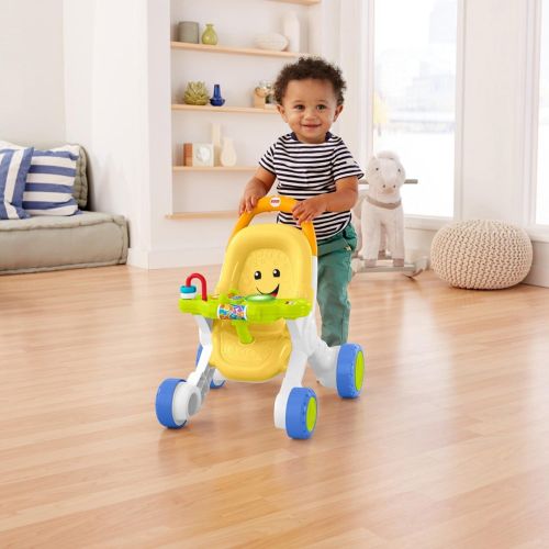  Fisher-Price Stroll & Learn Walker, Yellow