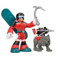 Fisher-Price Rescue Heroes Al Valanche & Claws Figure Set