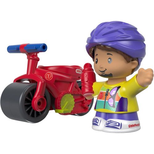  Fisher-Price Little People Cyclist Samuel & Bike