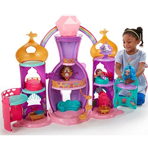  Fisher-Price Nickelodeon Shimmer & Shine, Magical Light-Up Genie Palace Playset