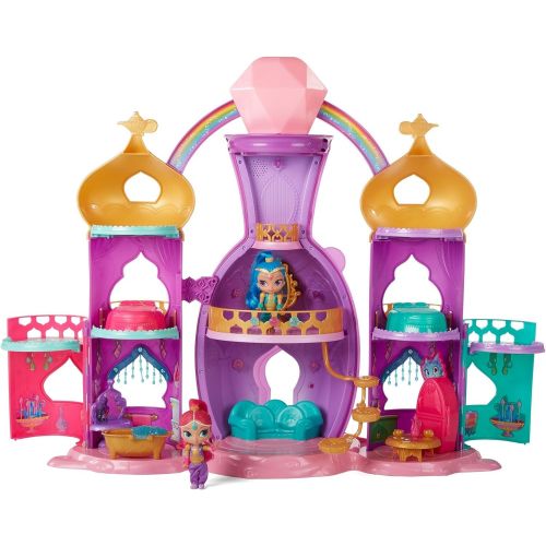  Fisher-Price Nickelodeon Shimmer & Shine, Magical Light-Up Genie Palace Playset