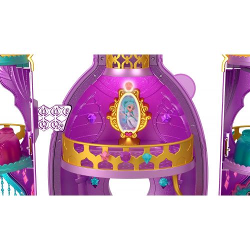  Fisher-Price Nickelodeon Shimmer & Shine, Magical Light-Up Genie Palace Playset