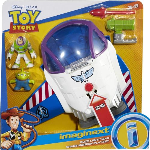  Fisher-Price Imaginext Disney Pixar Buzz Lightyear Space Mission Playset