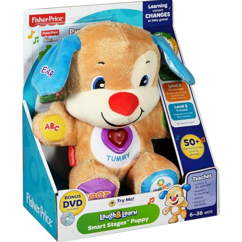  Fisher-Price Laugh & Learn Smart Stages Puppy (with Bonus DVD)