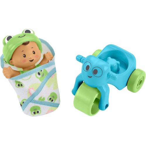  Fisher-Price Little People Bundle n Play, Baby Figure and Gear Set