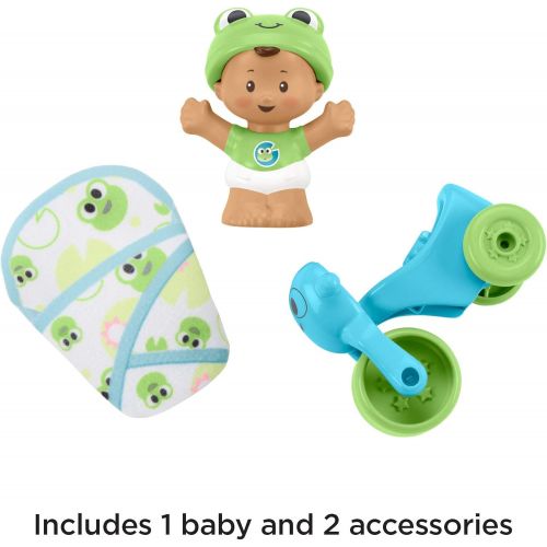  Fisher-Price Little People Bundle n Play, Baby Figure and Gear Set