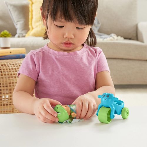  Fisher-Price Little People Bundle n Play, Baby Figure and Gear Set