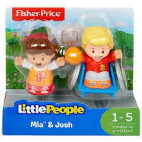  Fisher-Price Little People Josh & Mia Figures