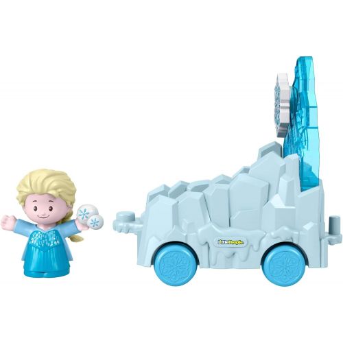  Fisher-Price Little People Disney Princess, Parade Floats (Elsa Frozen 2)