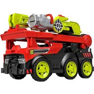 Fisher-Price Rescue Heroes Transforming Fire Truck with Lights & Sounds, Multicolor, Model:GFW30