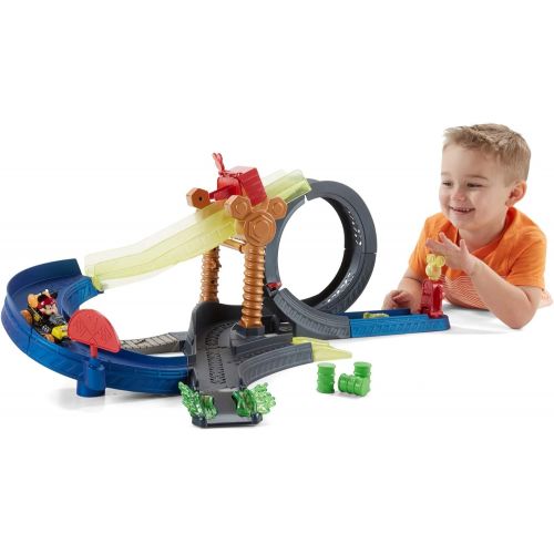  Fisher-Price Disney Mickey and the Roadster Racers Super Charged Mickey Drop & Loop Playset