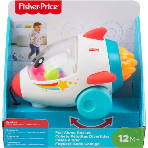  Fisher-Price Pull Along Rocket