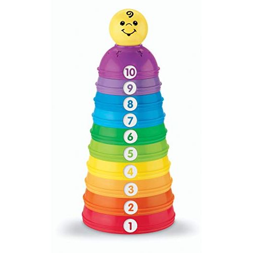  Fisher-Price Brilliant Basics Stack & Roll Cups
