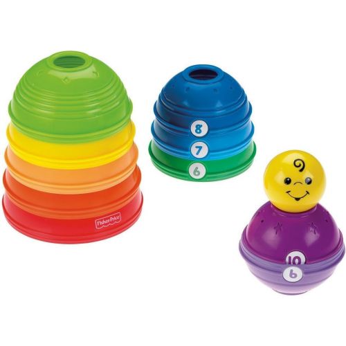  Fisher-Price Brilliant Basics Stack & Roll Cups