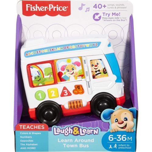  Fisher-Price Laugh & Learn Around Town Bus