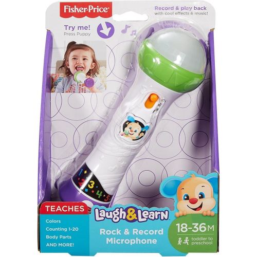  Fisher-Price Laugh & Learn Rock & Record Microphone