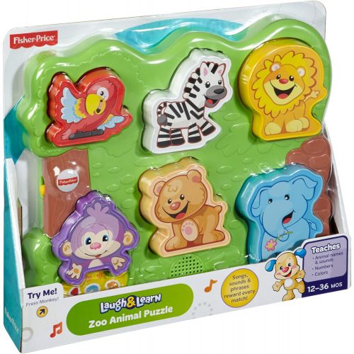  Fisher-Price Laugh & Learn Zoo Animal Puzzle