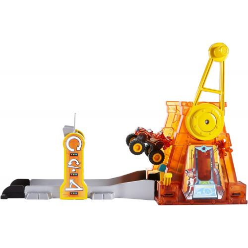  Fisher-Price Nickelodeon Blaze & the Monster Machines, Light and Launch Hyper Loop Playset