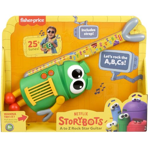  Fisher-Price Storybots A to Z Rock Star Guitar