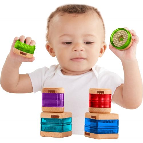  Fisher-Price Wooden Toys, Surprise Inside Shapes Set