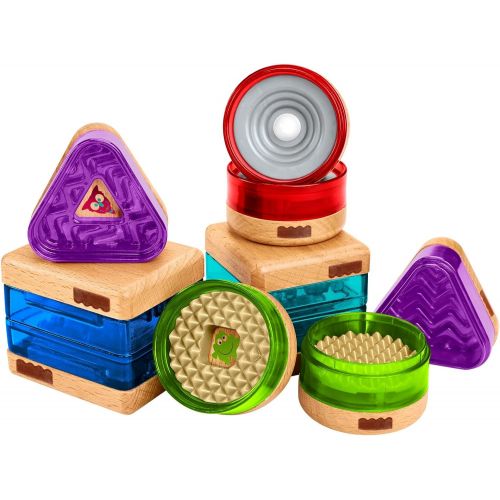  Fisher-Price Wooden Toys, Surprise Inside Shapes Set