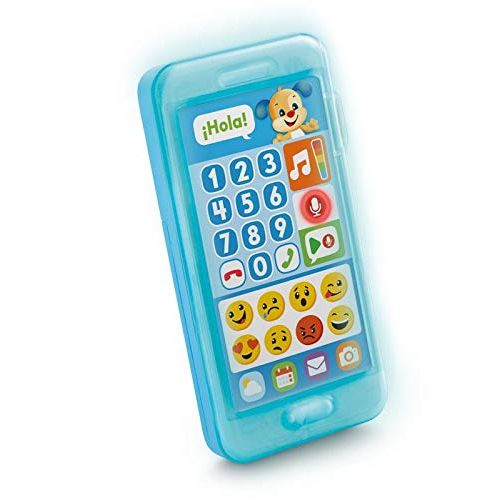  Fisher-Price Learn with Puppy Phone, Baby Toy + 1 Year (Mattel FPR17), Assorted Color/Model