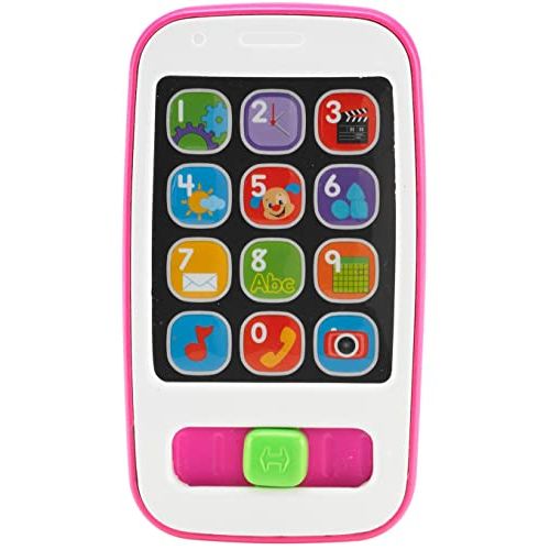  Fisher-Price Laugh & Learn Smart Phone, Pink