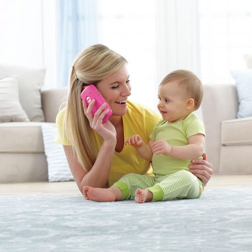  Fisher-Price Laugh & Learn Smart Phone, Pink