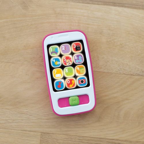  Fisher-Price Laugh & Learn Smart Phone, Pink