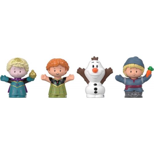  Fisher-Price - Disney Frozen Elsa & Friends by Little People, Figure 4-Pack