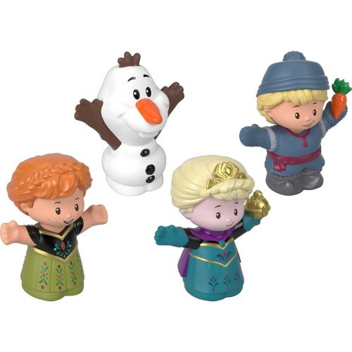  Fisher-Price - Disney Frozen Elsa & Friends by Little People, Figure 4-Pack